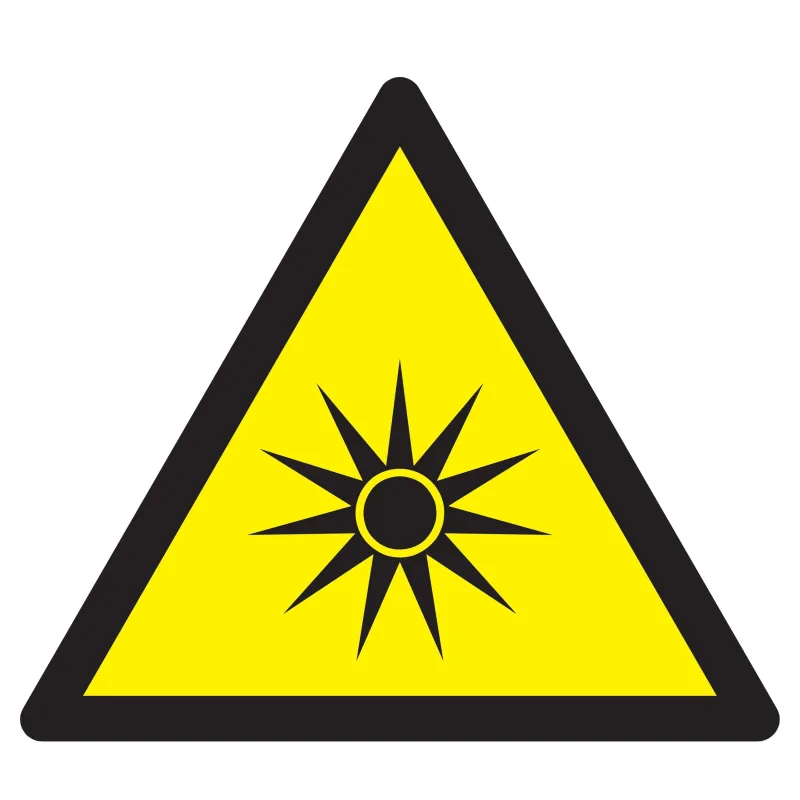 Panneau DANGER RAYONNEMENT OPTIQUE NOR Taliaplast 629370 | 629370 Panneau DANGER RAYONNEMENT OPTIQUE NOR Taliaplast 629370 | 629370