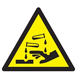 Panneau DANGER SUBSTANCES CORROSIVES N Taliaplast 629307 | 629307