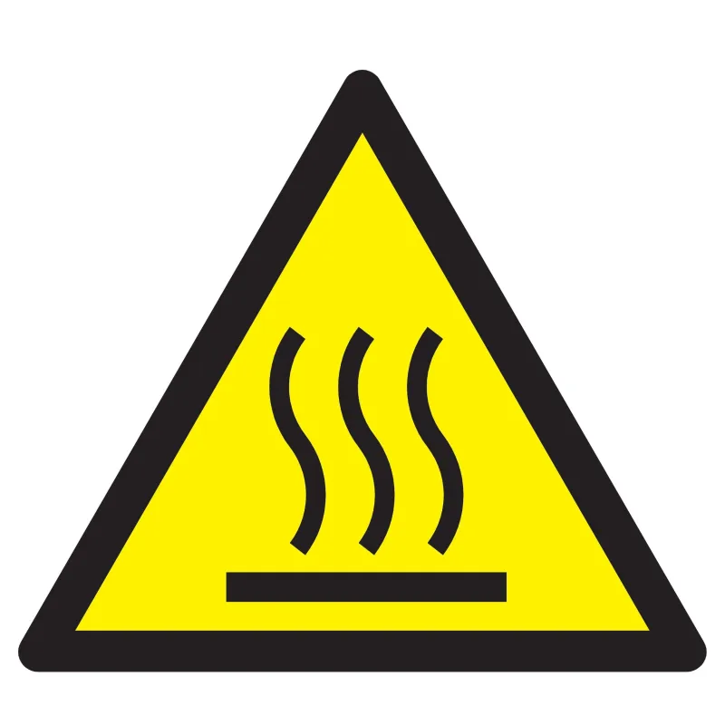 Panneau DANGER SURFACE CHAUDE NORMASIG Taliaplast 629340 | 629340