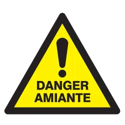 Panneau DANGER AMIANTE NORMASIGN 100X1 Taliaplast 629960 | 629960