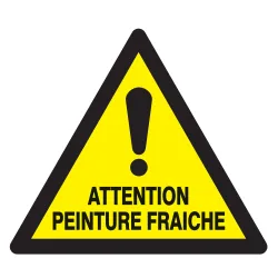 Panneau ATTENTION PEINT.FRAICHE NORMAS Taliaplast 629936 | 629936