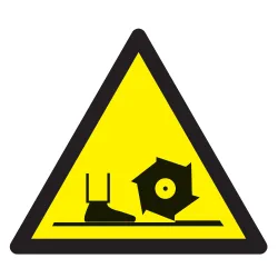 Panneau DANGER BROCHE DE FRAISAGE NORM Taliaplast 629908 | 629908