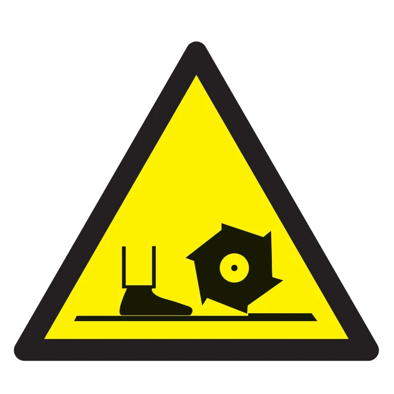 Panneau DANGER BROCHE DE FRAISAGE NORM Taliaplast 629908 | 629908