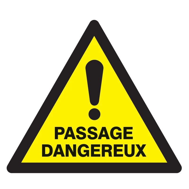 Panneau DANGER PASSAGE DANGEREUX NORMA Taliaplast 629955 | 629955 Panneau DANGER PASSAGE DANGEREUX NORMA Taliaplast 629955 | 629955