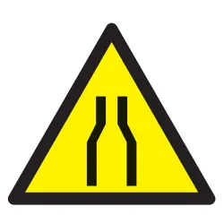Panneau DANGER RETRECISSEMENT NORMASIG Taliaplast 629913 | 629913