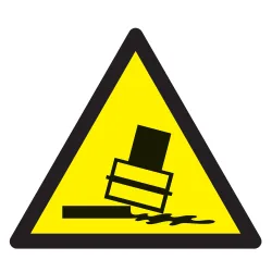 Panneau DANGER RISQUE DE BASCULEMENT N Taliaplast 629912 | 629912