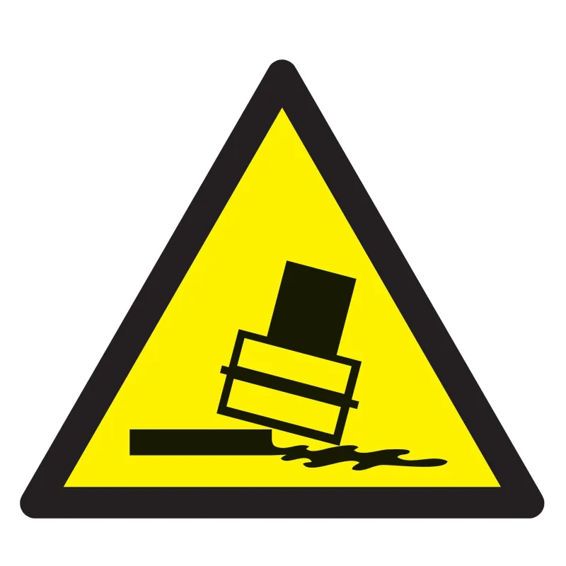 Panneau DANGER RISQUE DE BASCULEMENT N Taliaplast 629912 | 629912