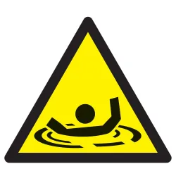 Panneau DANGER RISQUE DE NOYADE NORMAS Taliaplast 629364 | 629364