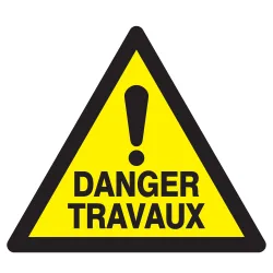 Panneau DANGER TRAVAUX NORMASIGN 300X3 Taliaplast 629334 | 629334