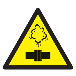 Panneau DANGER VAPEUR CHAUDE NORMASIGN Taliaplast 629919 | 629919