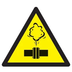 Panneau DANGER VAPEUR CHAUDE NORMASIGN Taliaplast 629345 | 629345