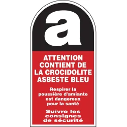 Panneau CONTIENT CROCIDOLITE 27X52 50 Taliaplast 733903 | 733903