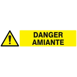 Panneau DANGER AMIANTE NORMASIGN 330X7 Taliaplast 625323 | 625323