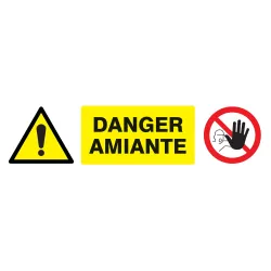 Panneau ACCES INT/DANG.AMIANTE NORMASI Taliaplast 625332 | 625332