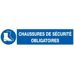 Panneau CHAUSSURES SECURITE OBLIGAT. N Taliaplast 625518 | 625518