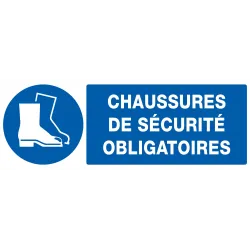 Panneau CHAUSSURES SECURITE OBLIGAT. N Taliaplast 626518 | 626518