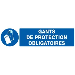 Panneau GANTS DE PROTECTION OBLIGAT. N Taliaplast 620517 | 620517