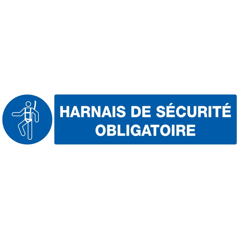 Panneau HARNAIS DE SECURITE OBLIGAT. N Taliaplast 625515 | 625515 Panneau HARNAIS DE SECURITE OBLIGAT. N Taliaplast 625515 | 625515