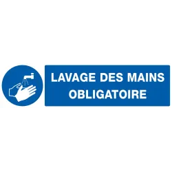 Panneau LAVAGE DES MAINS OBLIGATOIRE N Taliaplast 620520 | 620520