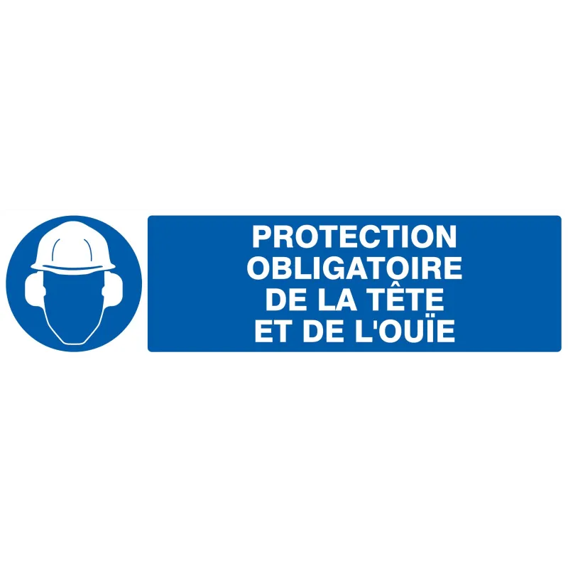 Panneau PROTECTION OBLIGATOIRE TETE ET Taliaplast 620505 | 620505 Panneau PROTECTION OBLIGATOIRE TETE ET Taliaplast 620505 | 620505