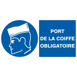 Panneau PORT DE LA COIFF.OBL. 330X200 Taliaplast 621502 | 621502