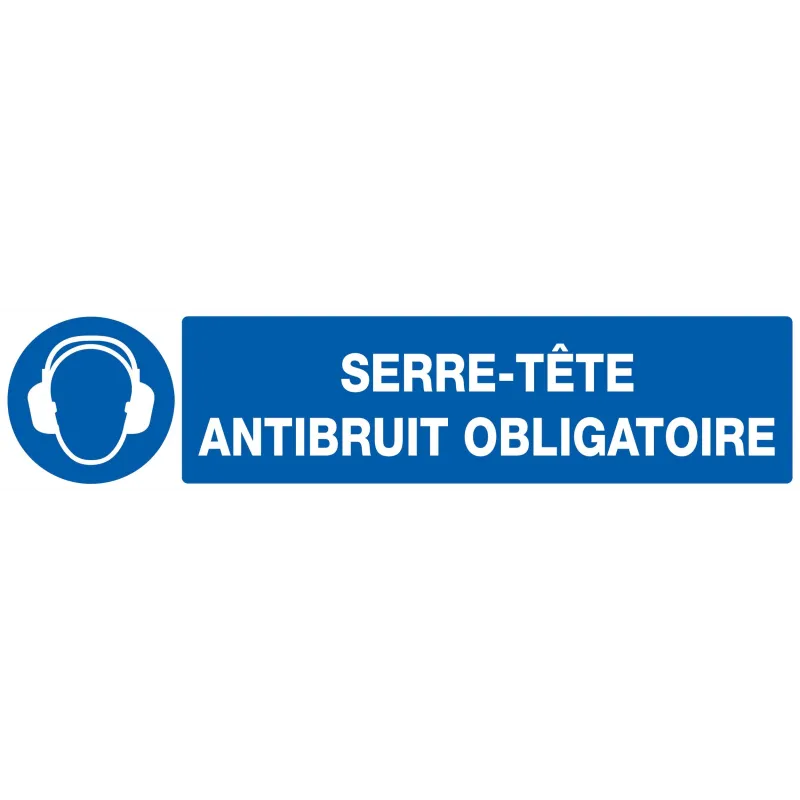 Panneau SERRE-TETE ANTIBRUIT OBLIGAT. Taliaplast 625509 | 625509