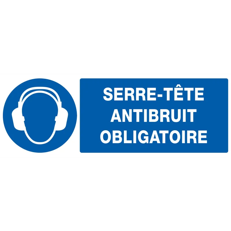Panneau SERRE-TETE ANTIBRUIT OBLIGAT. Taliaplast 626509 | 626509 Panneau SERRE-TETE ANTIBRUIT OBLIGAT. Taliaplast 626509 | 626509