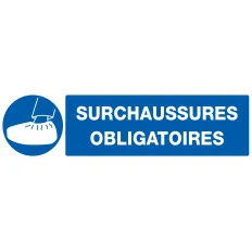 Panneau SURCHAUSSURES OBLIGATOIRES NOR Taliaplast 620522 | 620522