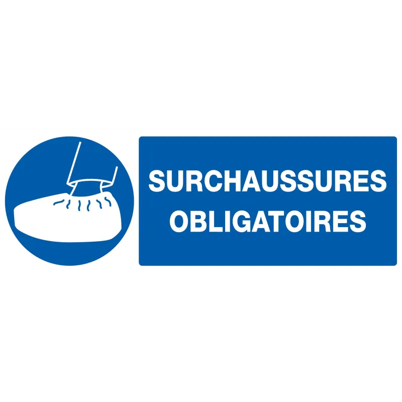 Panneau SURCHAUSSURES OBLIGATOIRES NOR Taliaplast 626522 | 626522