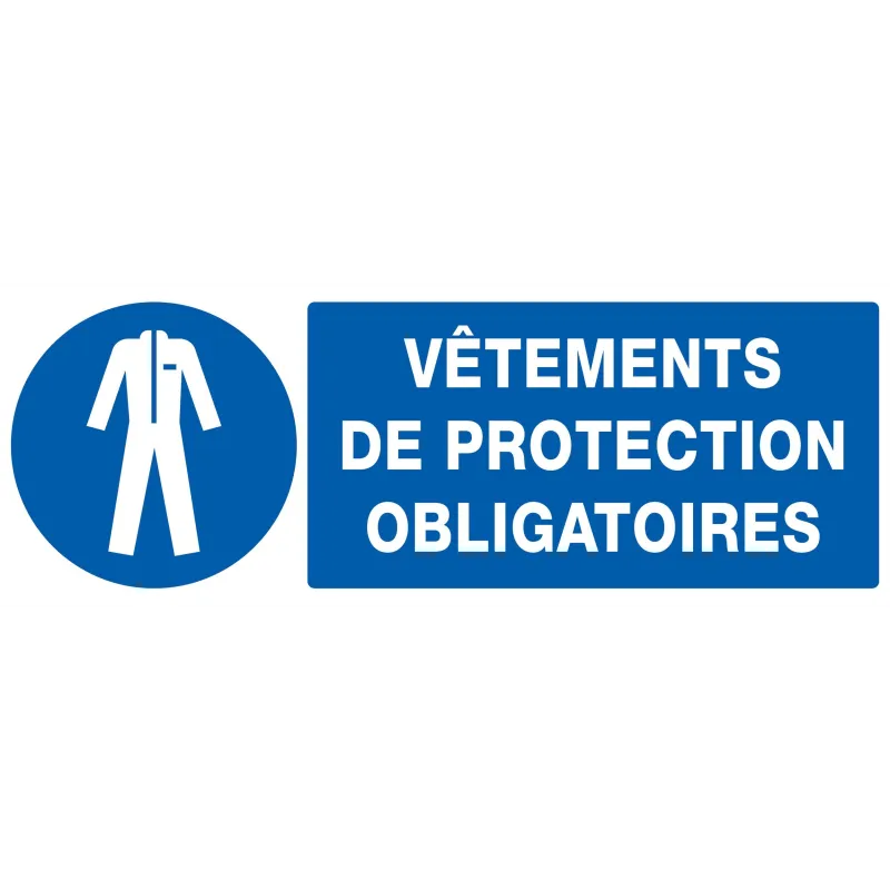 Panneau VETEMENTS DE PROTECT. OBLIGAT. Taliaplast 626519 | 626519 Panneau VETEMENTS DE PROTECT. OBLIGAT. Taliaplast 626519 | 626519