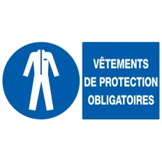 Panneau VETEMENTS DE PROTECT. OBLIGAT. Taliaplast 621519 | 621519