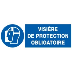 Panneau VISIERE DE PROTECTION OBLIGAT. Taliaplast 626514 | 626514