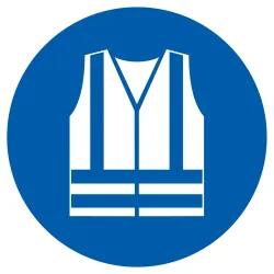 Panneau GILET SECURITE HV OBLIGATOIRE Taliaplast 627543 | 627543