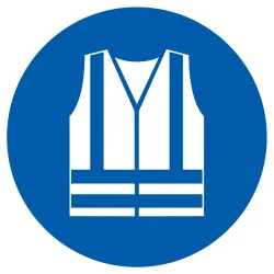 Panneau GILET SECURITE HV OBLIGATOIRE Taliaplast 623540 | 623540