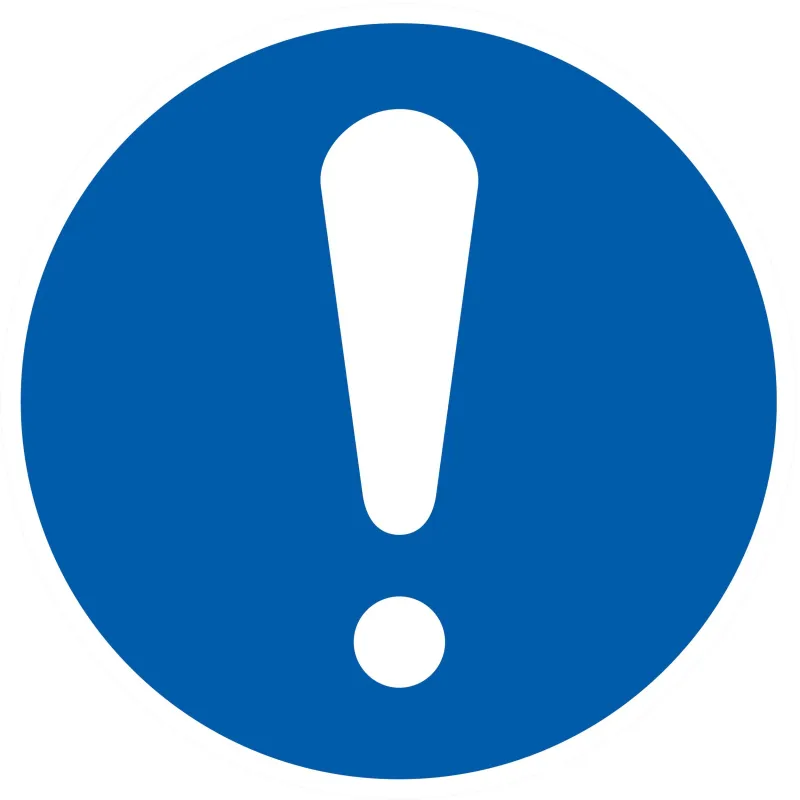 Panneau ! OBLIGATION SIGNAL GENERAL NO Taliaplast 624526 | 624526 Panneau ! OBLIGATION SIGNAL GENERAL NO Taliaplast 624526 | 624526