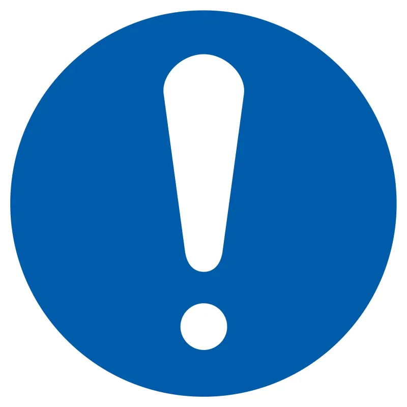 Panneau ! OBLIGATION SIGNAL GENERAL NO Taliaplast 622526 | 622526 Panneau ! OBLIGATION SIGNAL GENERAL NO Taliaplast 622526 | 622526
