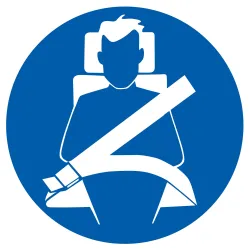 Panneau CEINT.SECURITE OBLIGATOIRE NOR Taliaplast 622559 | 622559