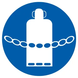 Panneau CHAINES BOUTEILLES GAZ OBLIG. Taliaplast 622563 | 622563