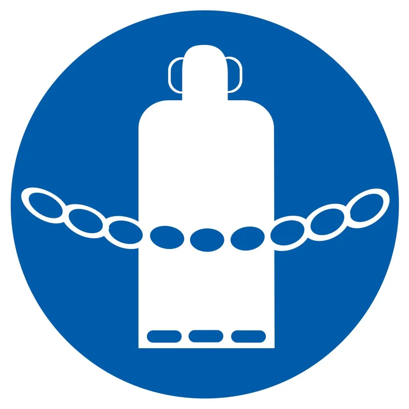 Panneau CHAINES BOUT. DE GAZ OBLIG. NO Taliaplast 623563 | 623563