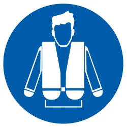 Panneau GILET SAUVET. OBLIGATOIRE NORM Taliaplast 624552 | 624552