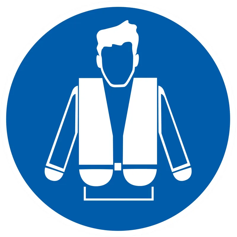 Panneau GILET SAUVET. OBLIGATOIRE NORM Taliaplast 624552 | 624552