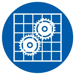 Panneau GRILLE PROTECTø OBLIGATOIRE NO Taliaplast 627562 | 627562