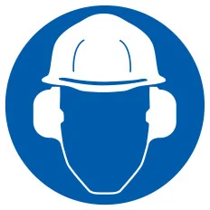 Panneau PROT.OBLIG.TETE ET OUIE D.420 Taliaplast 623505 | 623505