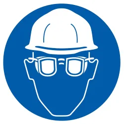 Panneau PROTECTION OBLIGATOIRE TETE ET Taliaplast 624506 | 624506