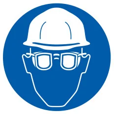 Panneau PROTECTION OBLIGATOIRE TETE ET Taliaplast 624506 | 624506