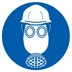 Panneau PROT.OBLI.TET/VOI/RESP D.80 NO Taliaplast 624512 | 624512