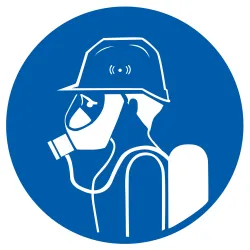 Panneau PROTEC.OBLIG. TETES VOIE RESP Taliaplast 622547 | 622547