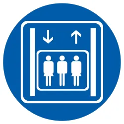 Panneau TRANSPORT DE PERSONNES EXCLUSI Taliaplast 623570 | 623570