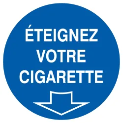 Panneau ETEIGNEZ VOTRE CIGARET D.300 N Taliaplast 622518 | 622518