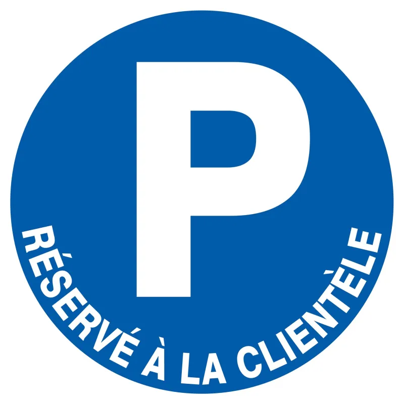 Panneau PARKING RESERVE A LA CLIENTELE Taliaplast 627521 | 627521 Panneau PARKING RESERVE A LA CLIENTELE Taliaplast 627521 | 627521